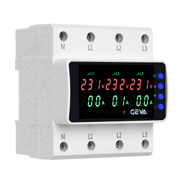 GPS6-N6VA2型六顯過欠壓/過流保護器